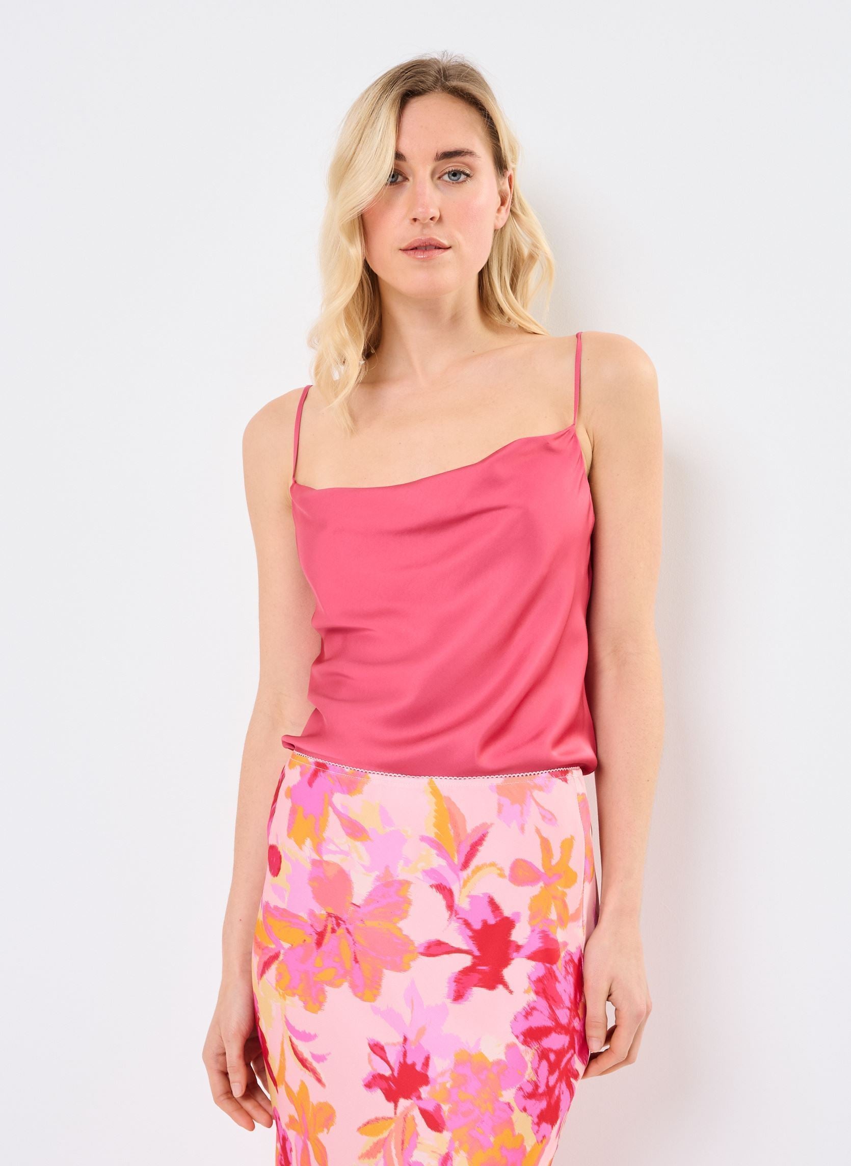 GRACE & MILA | POMEROL TOP - PINK