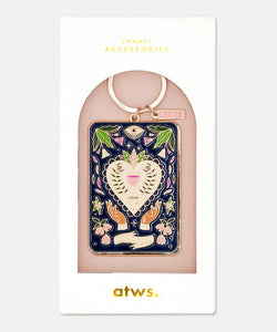 ATWTS | KEYCHAIN - TAROT TIPSY CARD