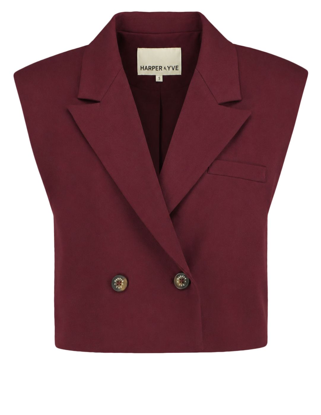 HARPER & YVE | ESMEE GILET - TIPSY RED