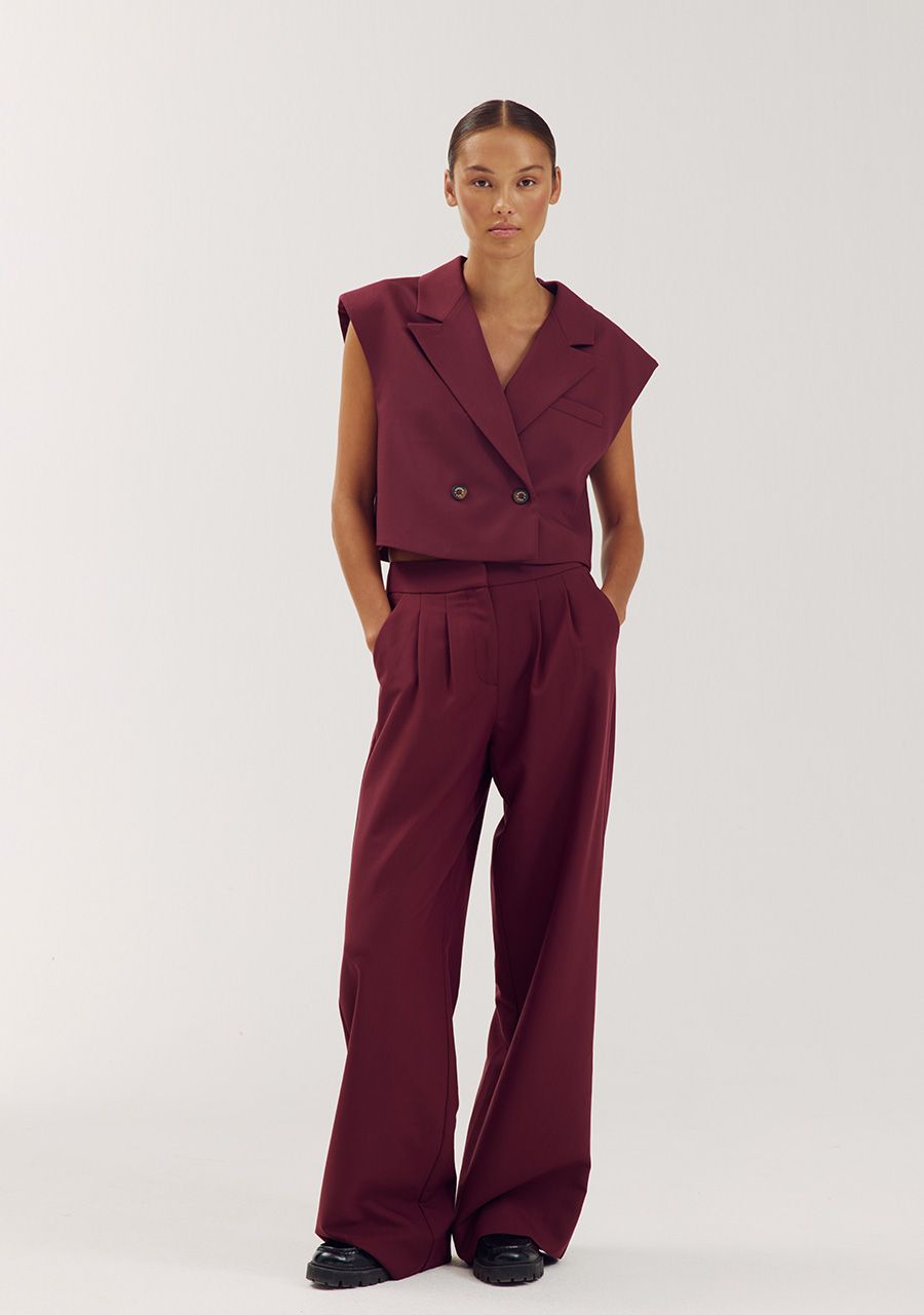 HARPER & YVE | ESMEE GILET - TIPSY RED