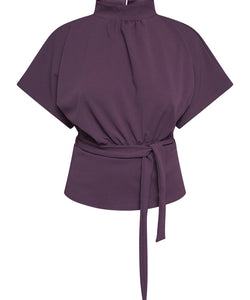 GIRL TOP - DEEP BORDEAUX