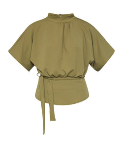 GIRL TOP - MARTINI OLIVE