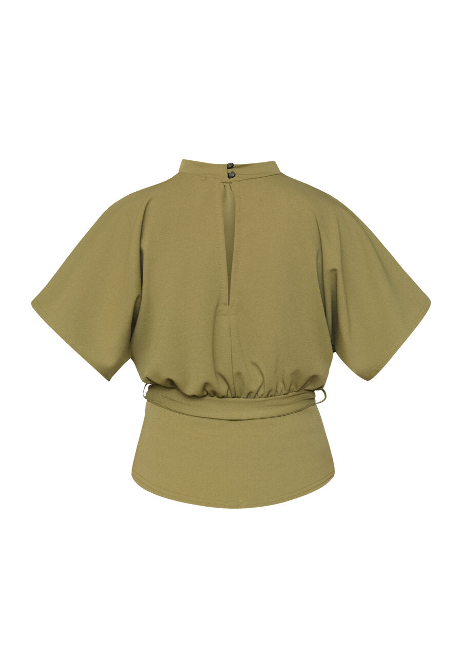 GIRL TOP - MARTINI OLIVE