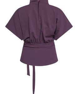 GIRL TOP - DEEP BORDEAUX