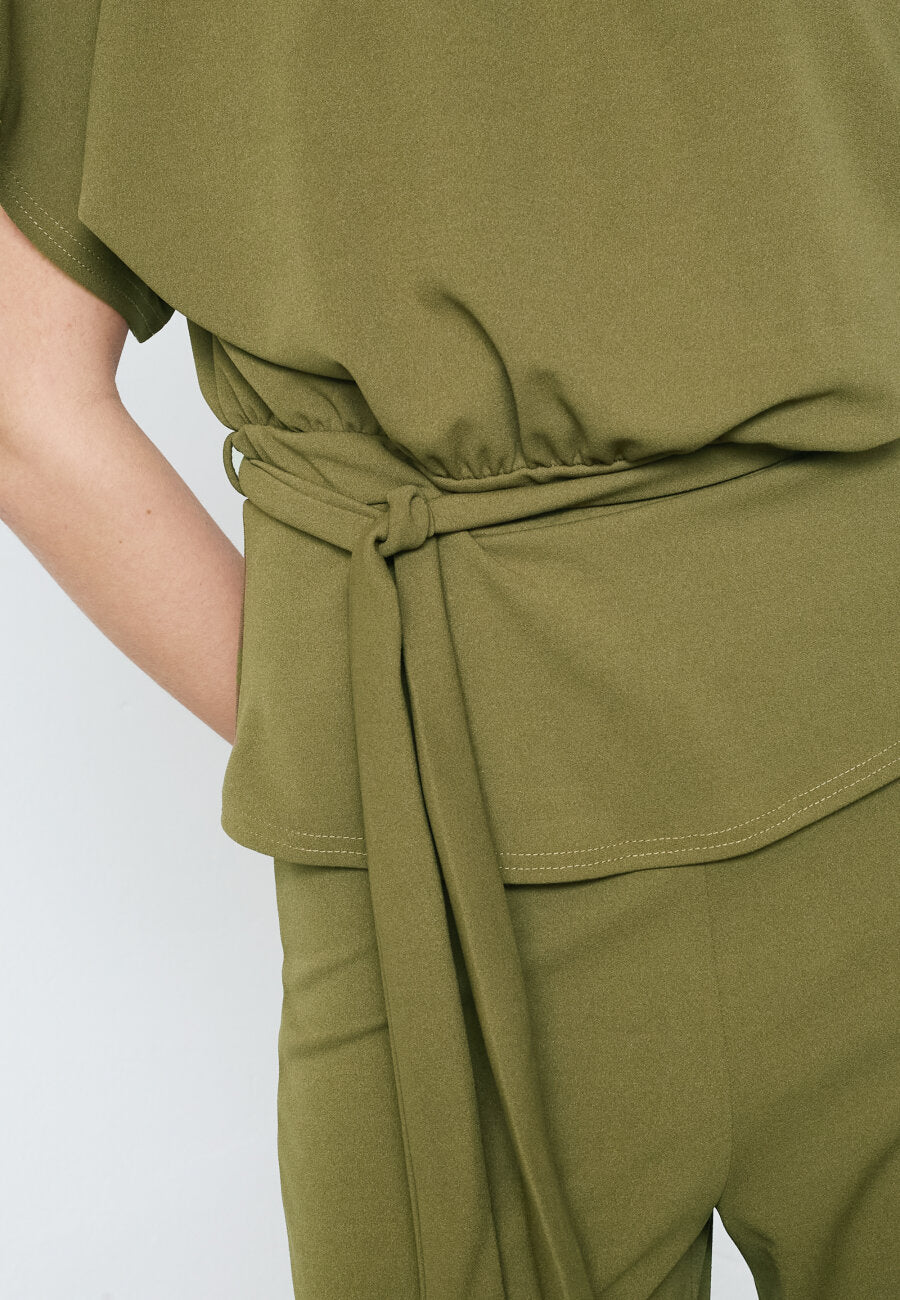 GIRL TOP - MARTINI OLIVE