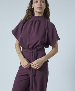 GIRL TOP - DEEP BORDEAUX