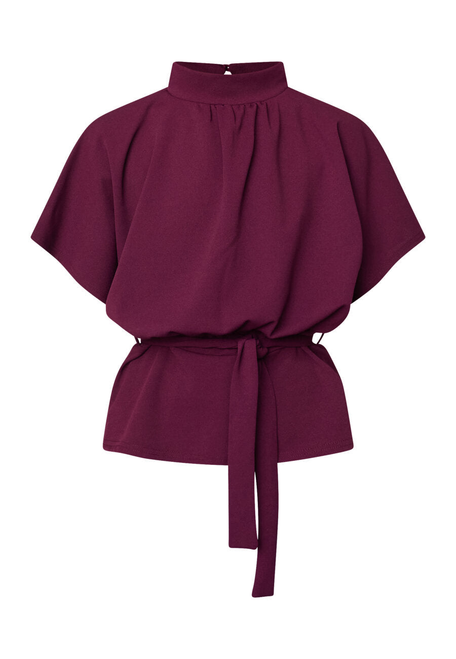 GIRL TOP - BERRY