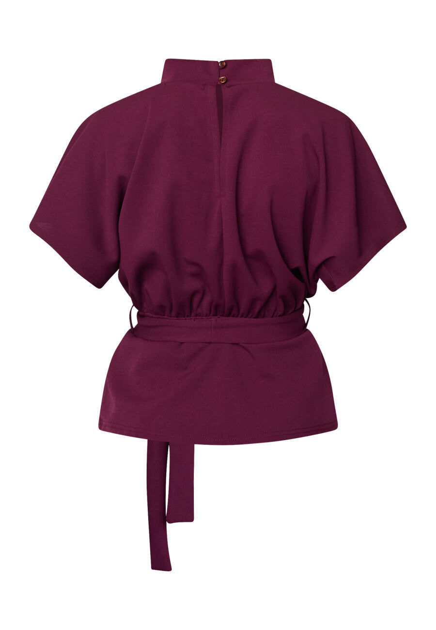 GIRL TOP - BERRY