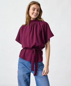 GIRL TOP - BERRY