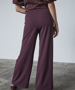 NEAT PANTS - DEEP BORDEAUX