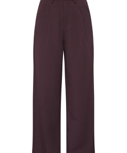 GREAT PANTS - DEEP BORDEAUX