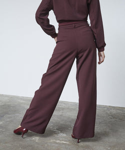 GREAT PANTS - DEEP BORDEAUX
