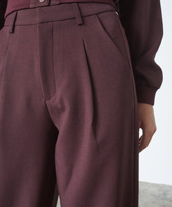 GREAT PANTS - DEEP BORDEAUX