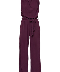 GUTO LS JUMPSUIT - DEEP BORDEAUX