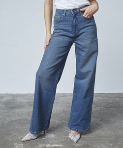 OWI WIDE LEG JEANS - VINTAGE BLUE