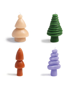 &k | CANDLE PINE TREE - TERRACOTTA