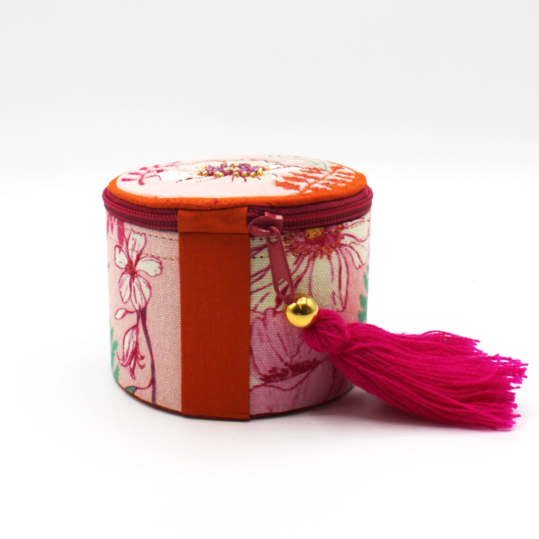 POSY TRINKET BOX - LIGHT PINK