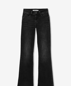 BOOTCUT MW JEANS - BLACK