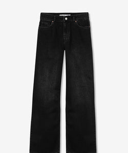 BONNYE WIDE LEG JEANS - DARK GREY