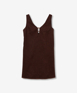 PATAGONIA DRESS - CHOCOLATE BROWN