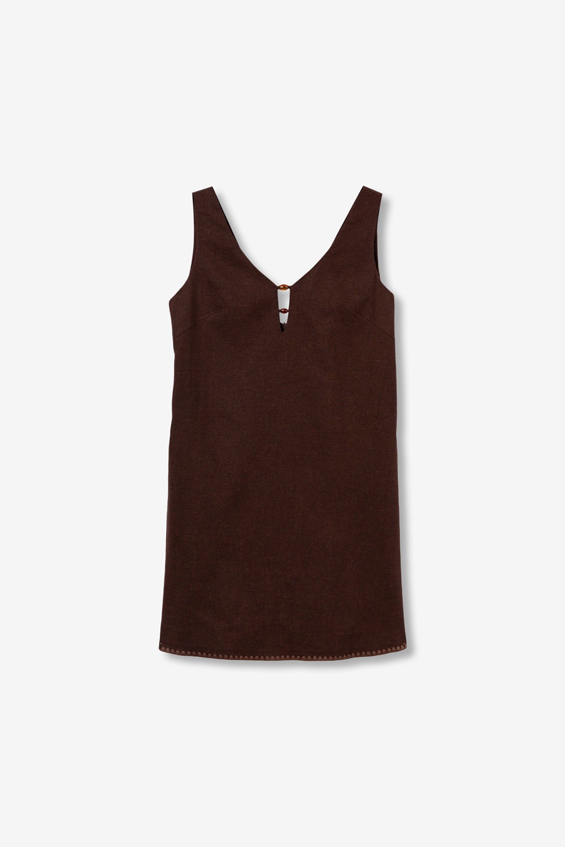 PATAGONIA DRESS - CHOCOLATE BROWN