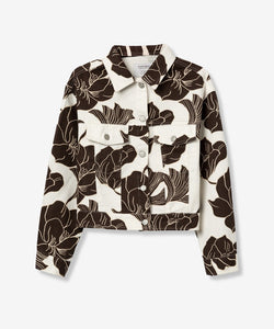 GAIA JACKET - FLOWER PRINT
