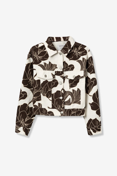 GAIA JACKET - FLOWER PRINT