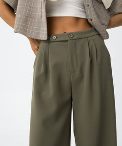 HANK LADY TROUSERS - PATINA GREEN