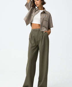 HANK LADY TROUSERS - PATINA GREEN