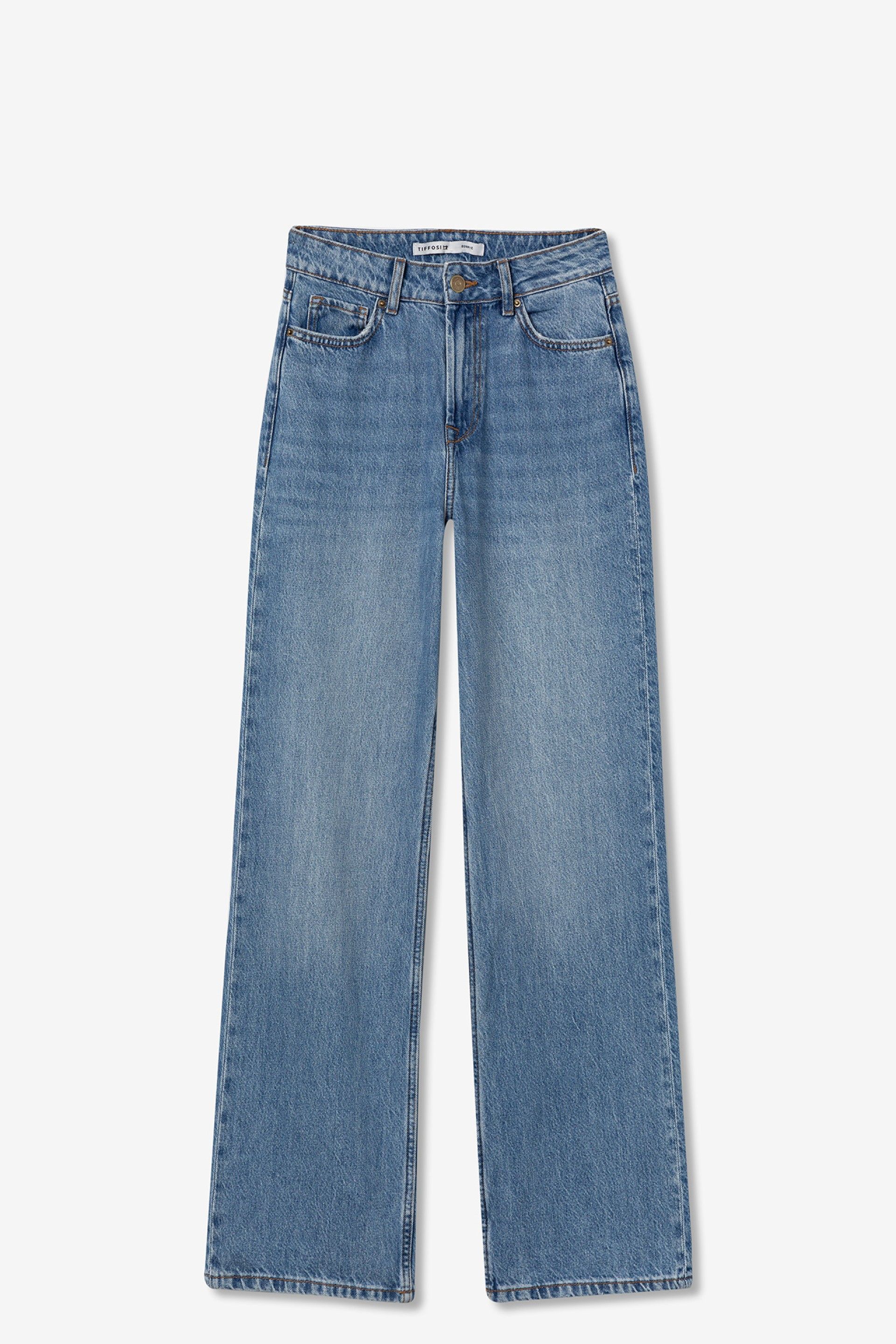 BONNYE WIDE LEG JEANS - VINTAGE BLUE