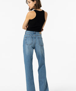 BONNYE WIDE LEG JEANS - VINTAGE BLUE