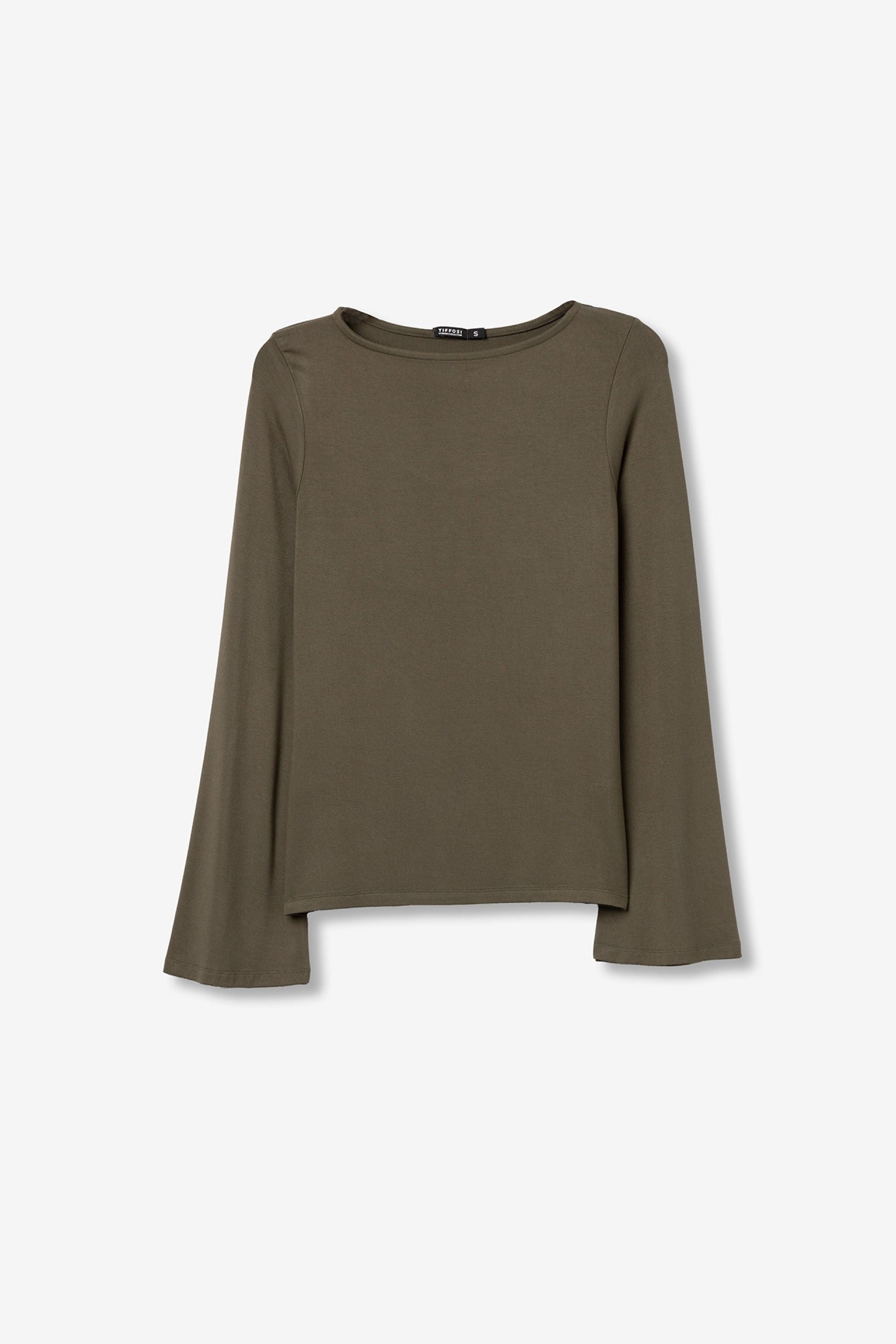 SAULT BASIC LS TOP - PATINA GREEN