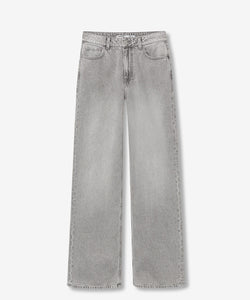 BONNYE WIDE LEG JEANS - LIGHT GREY