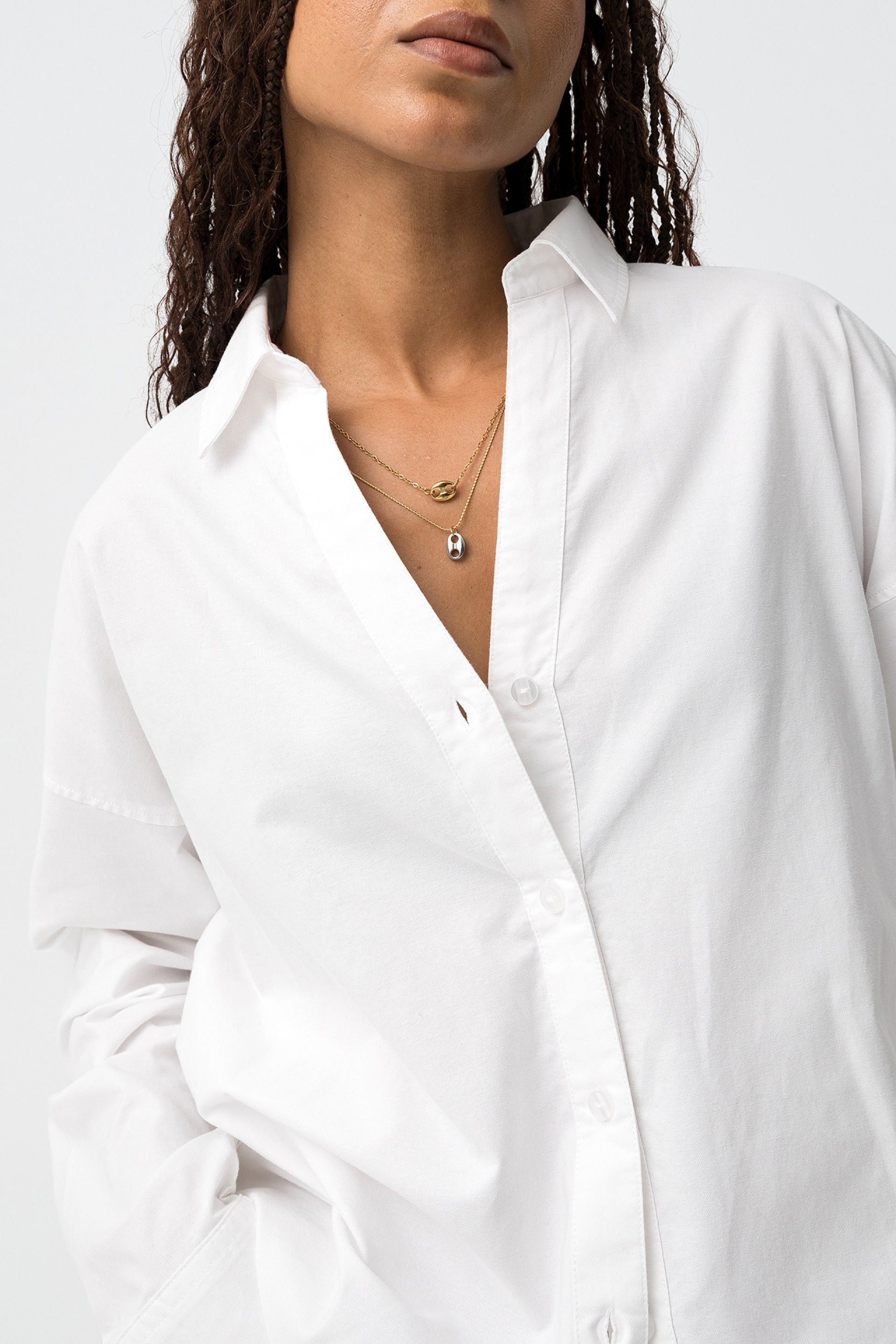 TANCY BLOUSE - WHITE