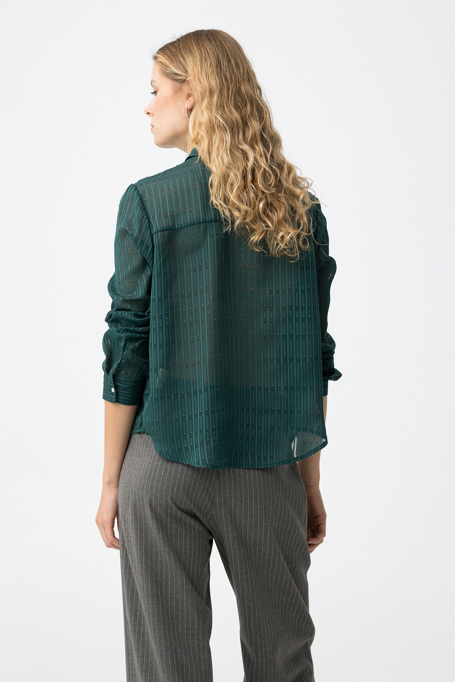 RELUZENTE BLOUSE - TREKKING GREEN