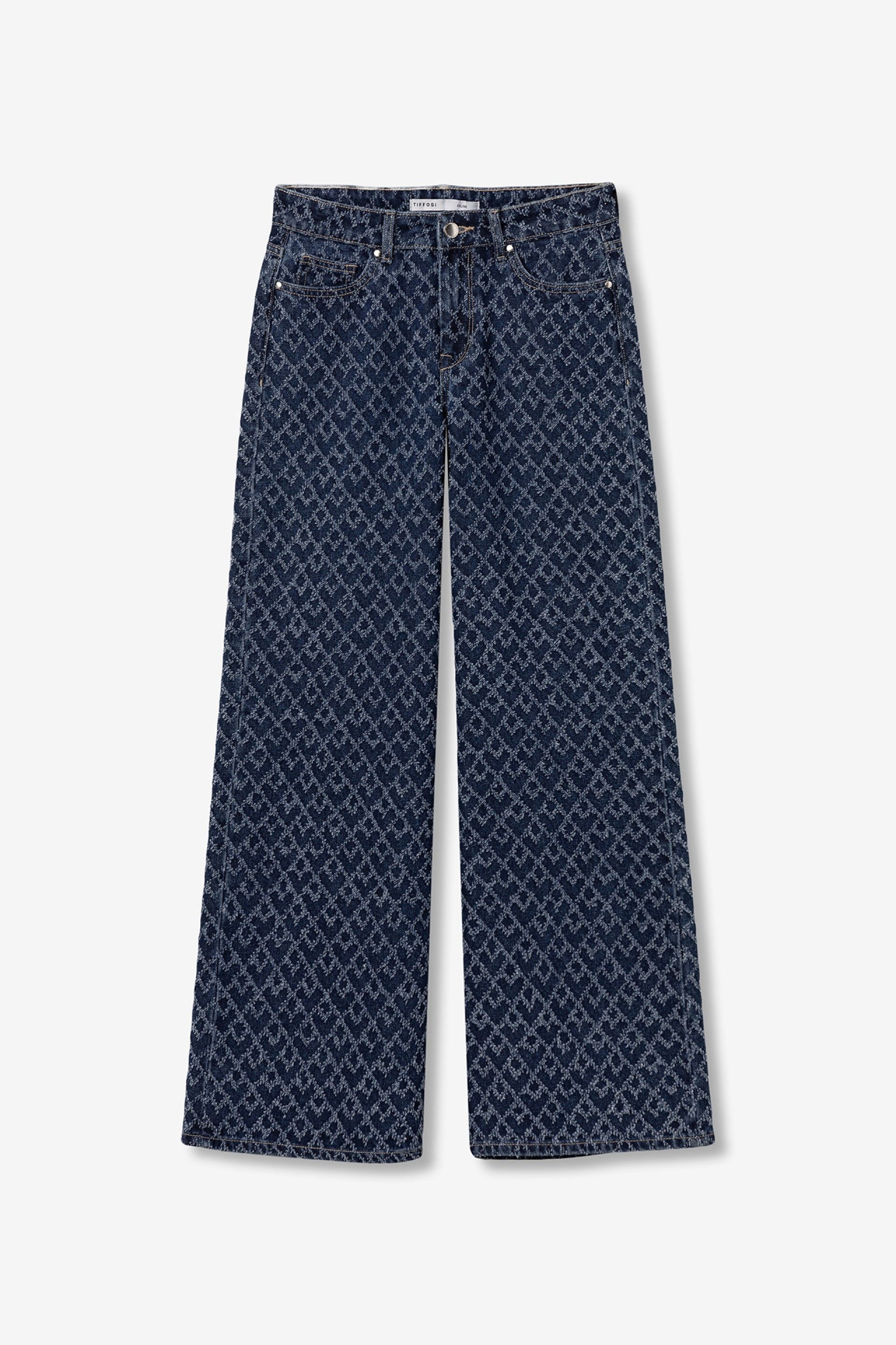 CELINE RELIEF JEANS - DARK BLUE