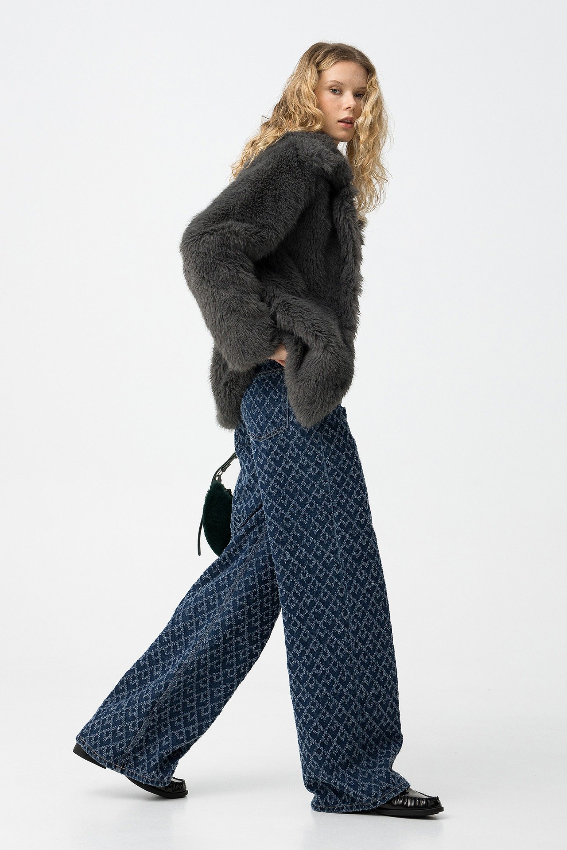 CELINE RELIEF JEANS - DARK BLUE