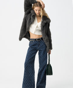 CELINE RELIEF JEANS - DARK BLUE