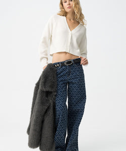 CELINE RELIEF JEANS - DARK BLUE