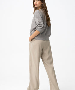 CAMELIA TROUSERS - PORTABELLO BEIGE