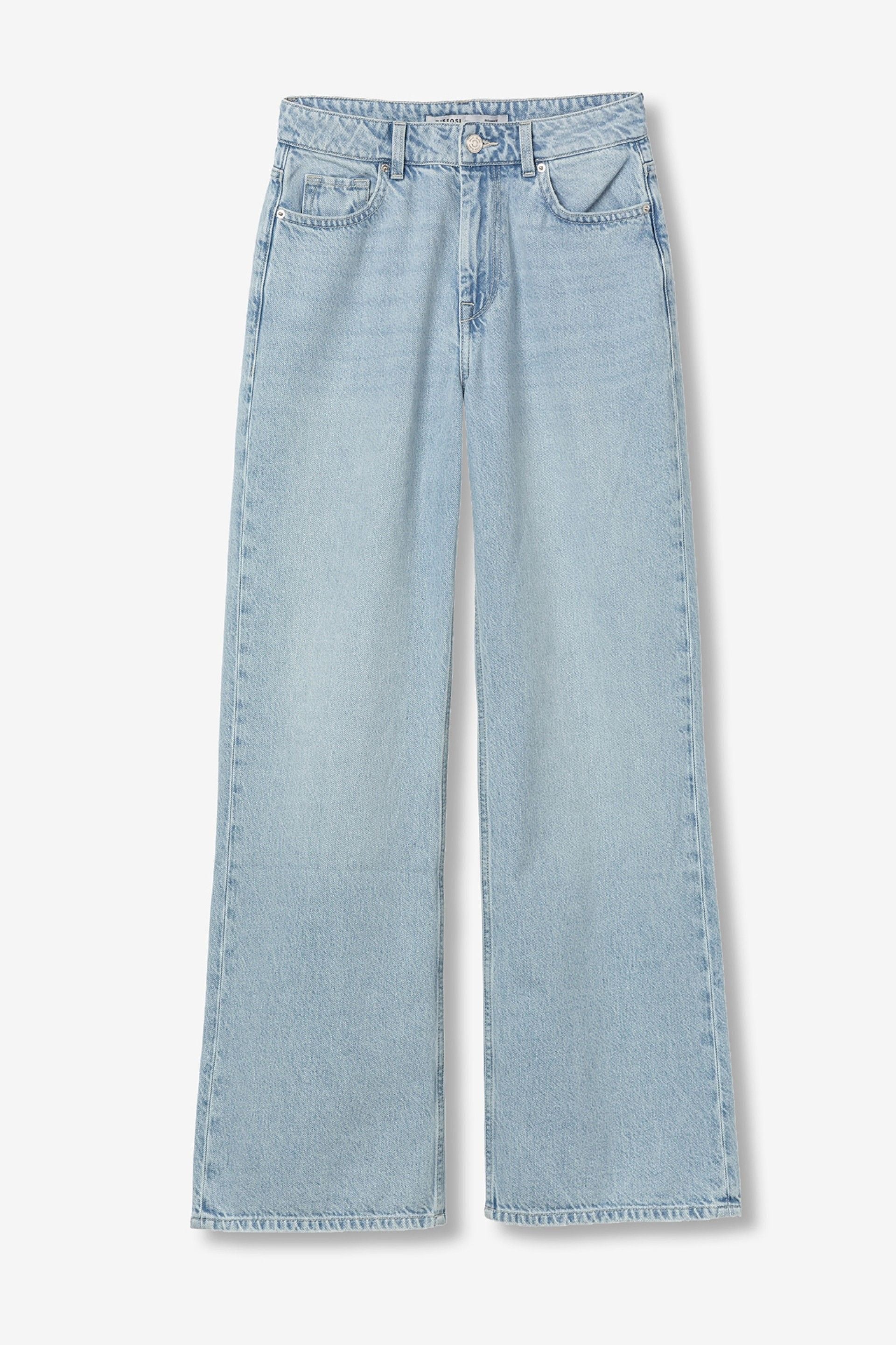 BONNYE WIDE LEG JEANS - LIGHT BLUE