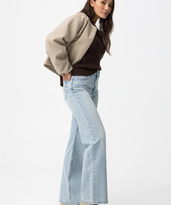 BONNYE WIDE LEG JEANS - LIGHT BLUE