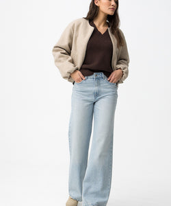BONNYE WIDE LEG JEANS - LIGHT BLUE