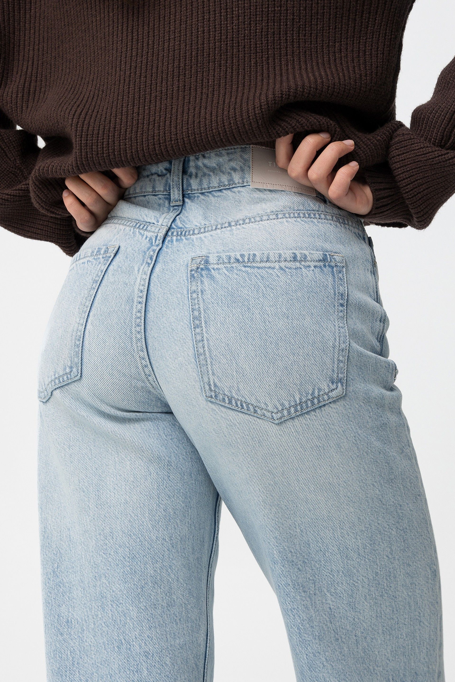 BONNYE WIDE LEG JEANS - LIGHT BLUE