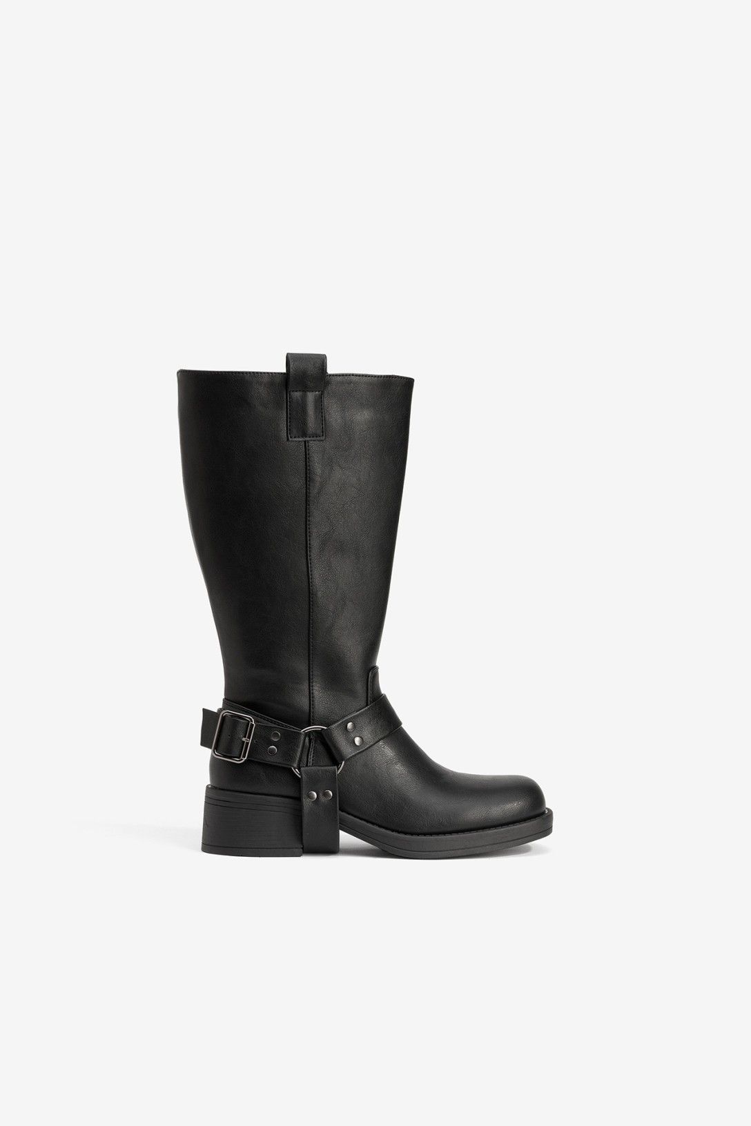 ERICA KNEE-HIGH BOOT - BLACK