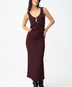 BALTOY DRESS - FIG