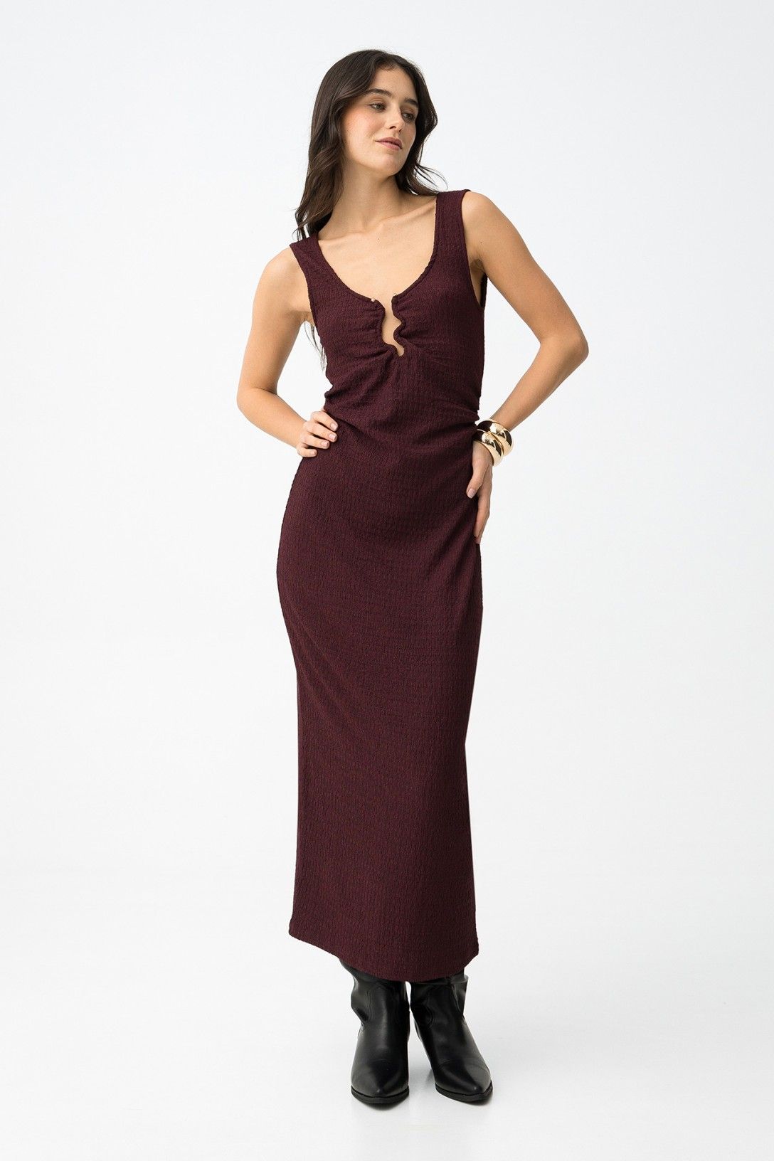 BALTOY DRESS - FIG