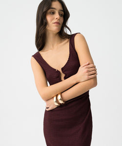 BALTOY DRESS - FIG