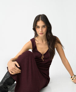 BALTOY DRESS - FIG