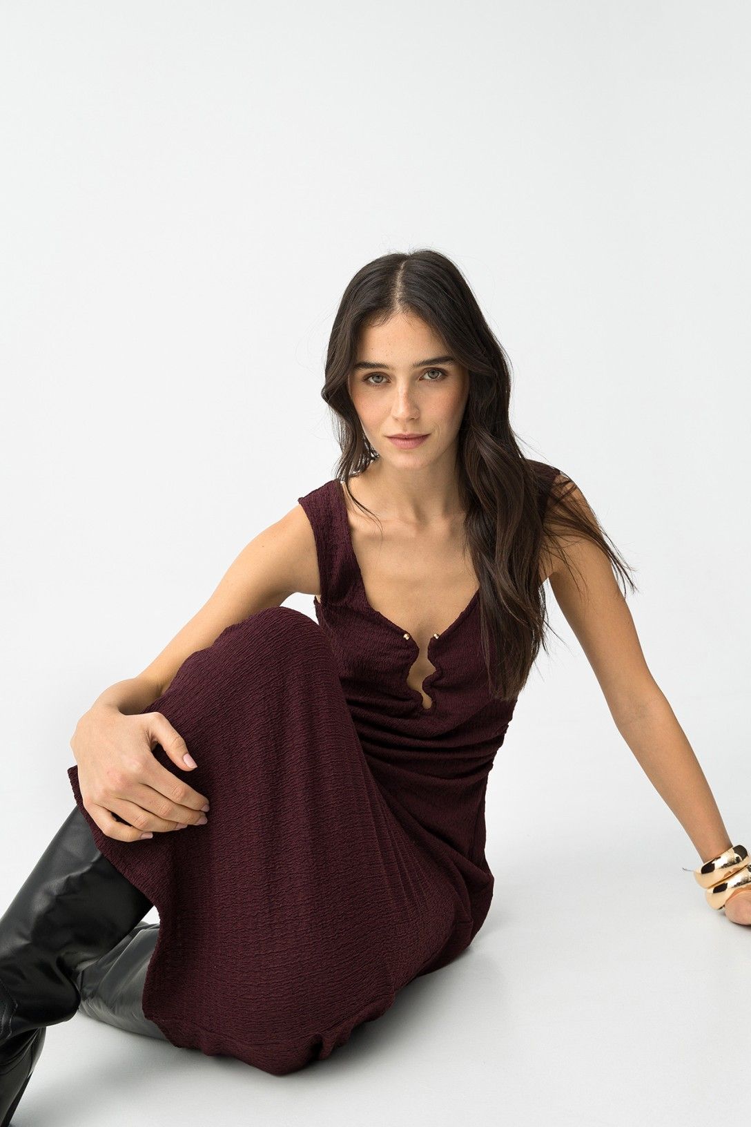 BALTOY DRESS - FIG